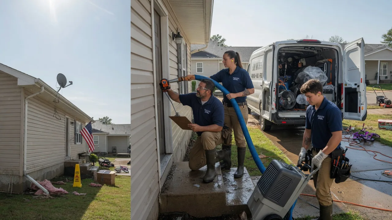 Ceiling Water Damage Restoration in Richland, TX near me